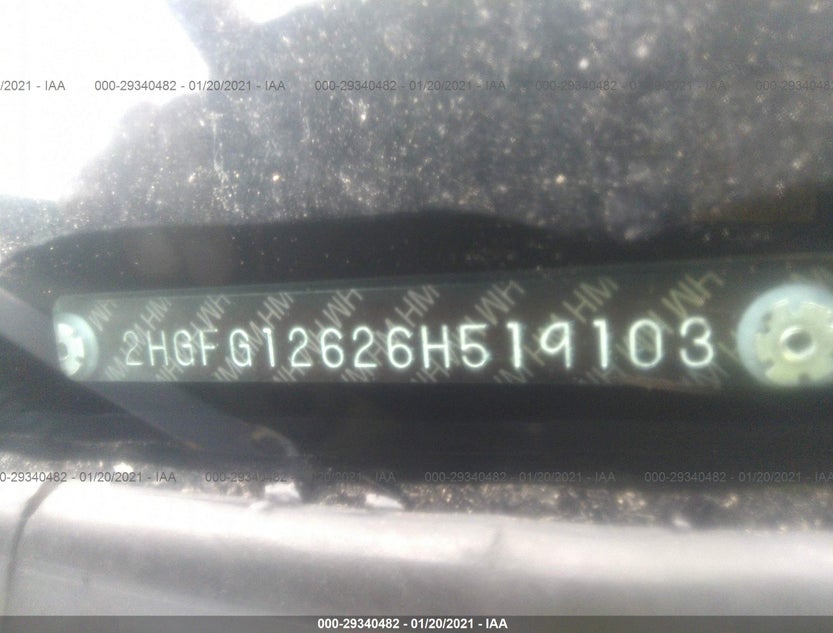 2HGFG12626H519103