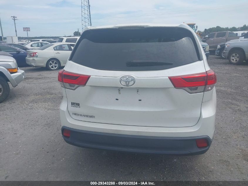 2019 Toyota Highlander Le VIN: 5TDZZRFH5KS304035 Lot: 29343288