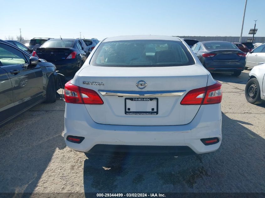 2018 Nissan Sentra S VIN: 3N1AB7AP3JY259336 Lot: 29344499