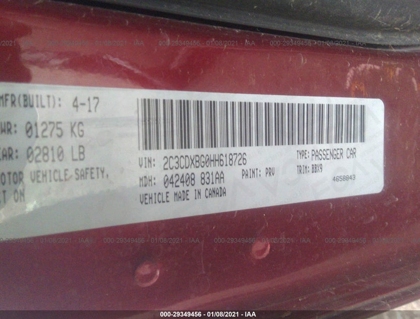 2C3CDXBG0HH618726