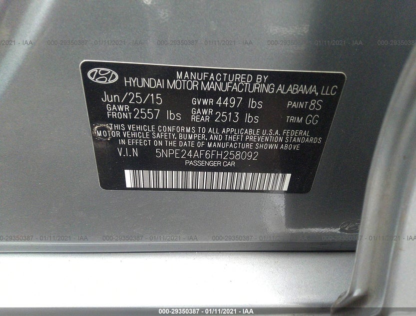 5NPE24AF6FH258092