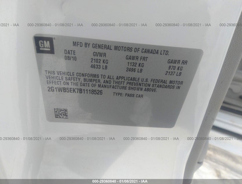 2G1WB5EK7B1118526