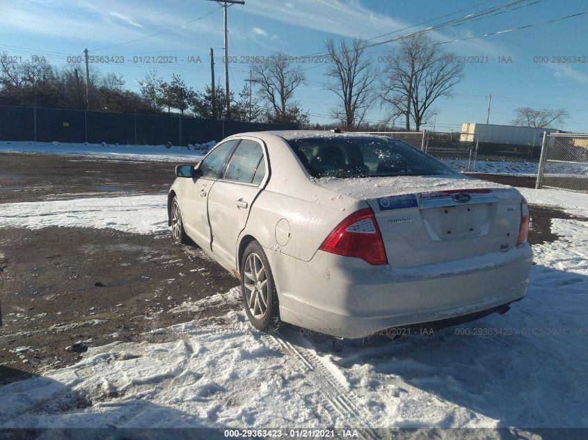 2010 Ford Fusion Sel VIN: 3FAHP0JG1AR306125 Lot: 29363423