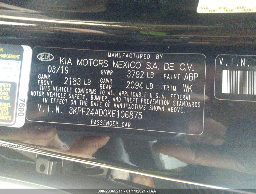 3KPF24AD0KE106875