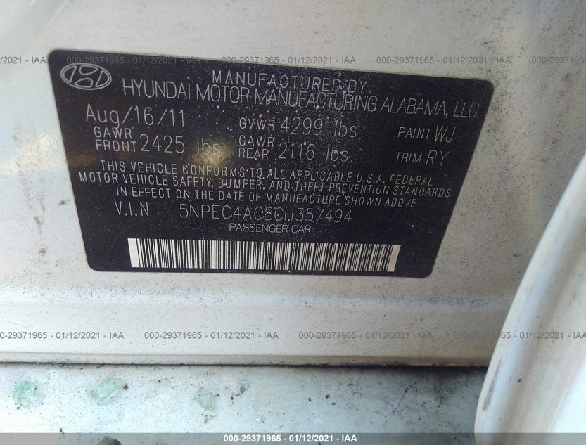 5NPEC4AC8CH357494