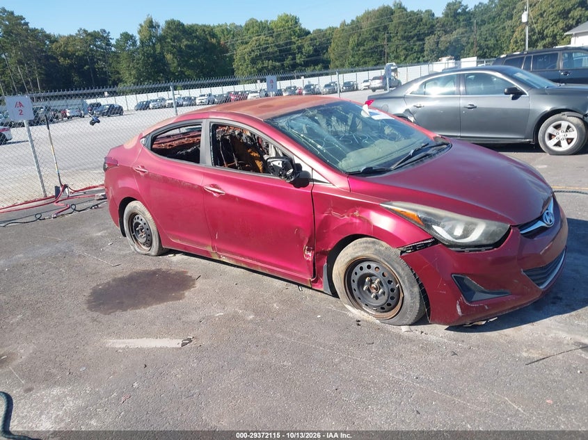 2016 HYUNDAI ELANTRA SE