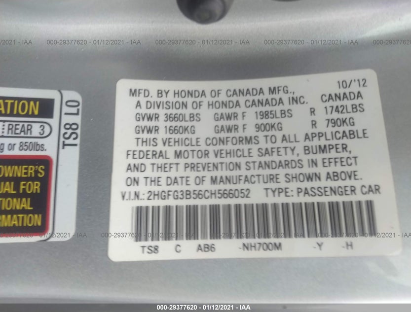 2HGFG3B56CH566052