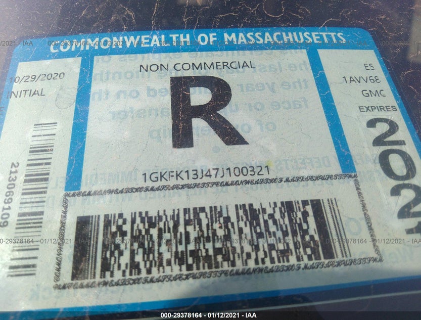1GKFK13J47J100321
