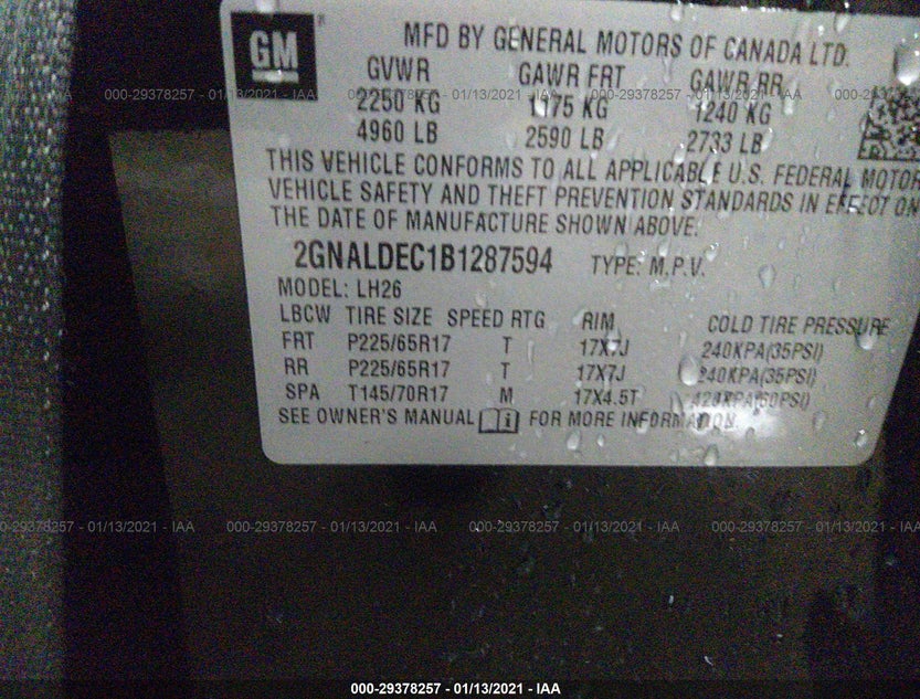 2GNALDEC1B1287594