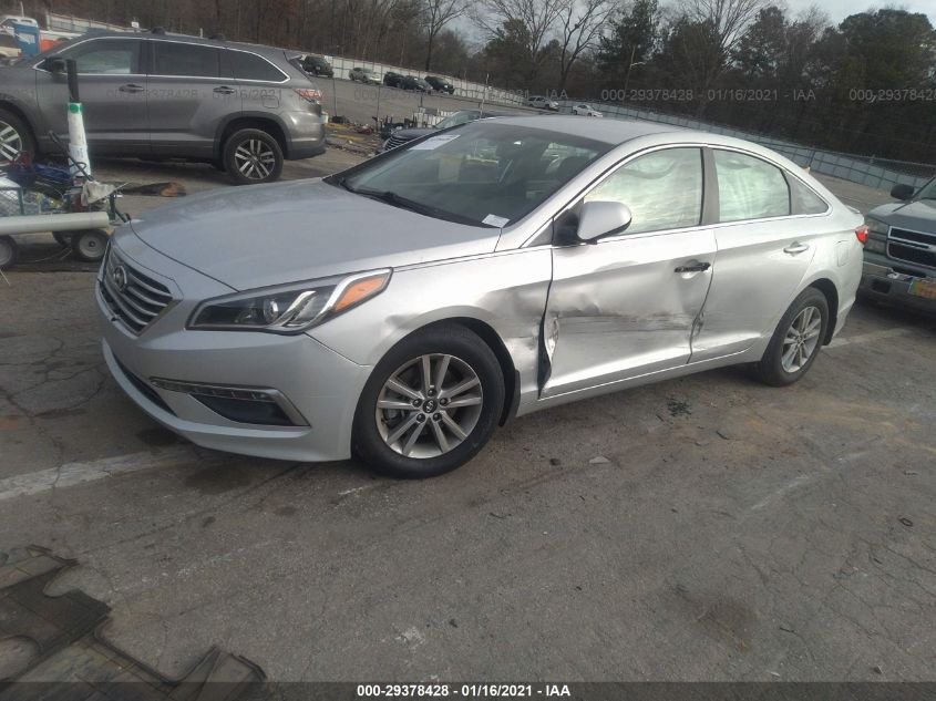 2015 Hyundai Sonata Se VIN: 5NPE24AF6FH207434 Lot: 29378428