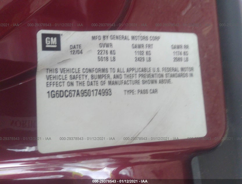 1G6DC67A950174993