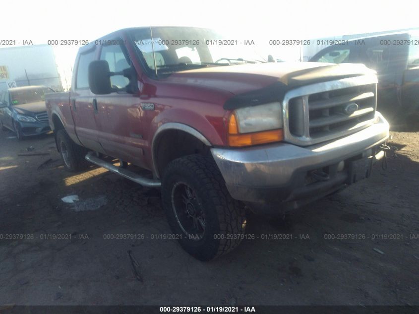 2001 Ford Super Duty F-350 Srw Xl/Xlt/Lariat VIN: 1FTSW31F51EC26521 Lot: 29379126