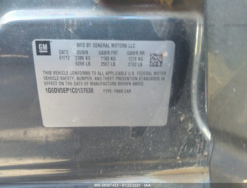 1G6DV5EP1C0137638