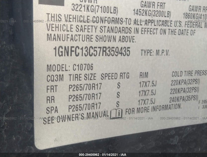 1GNFC13C57R359435