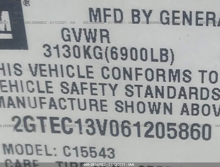 2GTEC13V061205860