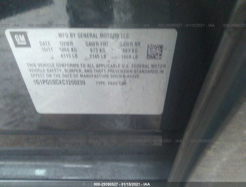 1G1PG5SCXC7200239