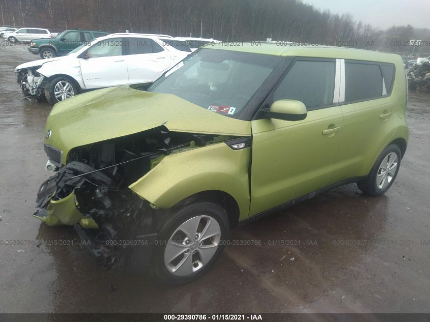 2014 Kia Soul Base VIN: KNDJN2A25E7723780 Lot: 29390786