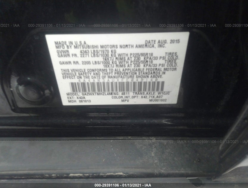 4A4AR3AUXFE048140