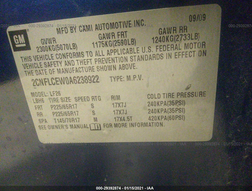 2CNFLCEW0A6238922