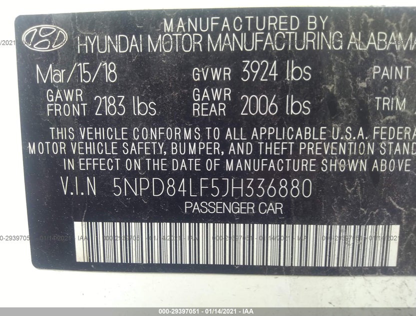 5NPD84LF5JH336880