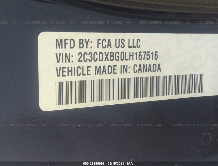 2C3CDXBG0LH167516
