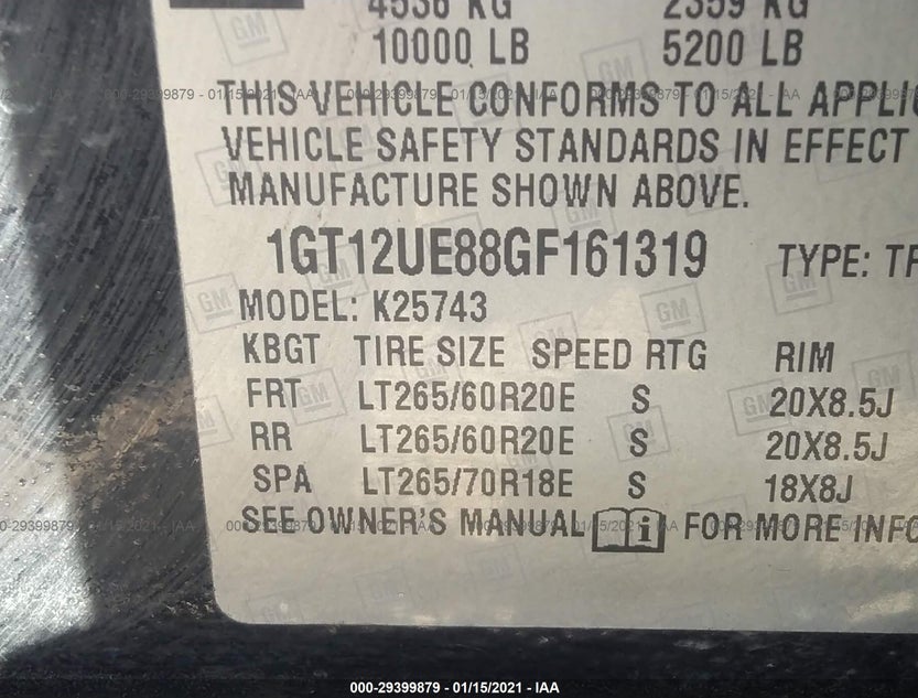 1GT12UE88GF161319