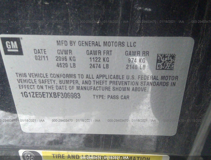 1G1ZE5E7XBF306983