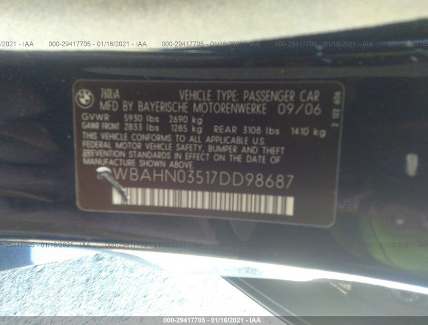 WBAHN03517DD98687
