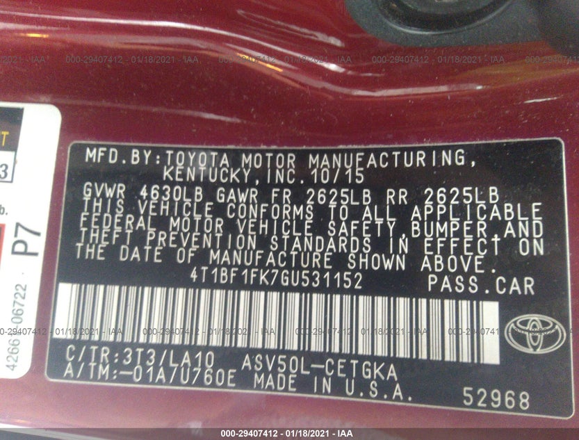 4T1BF1FK7GU531152