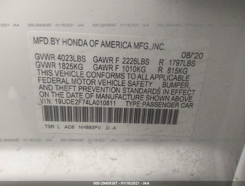 19UDE2F74LA010811