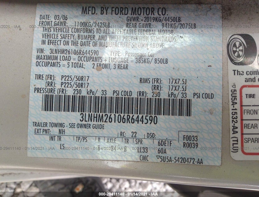 3LNHM26106R644590