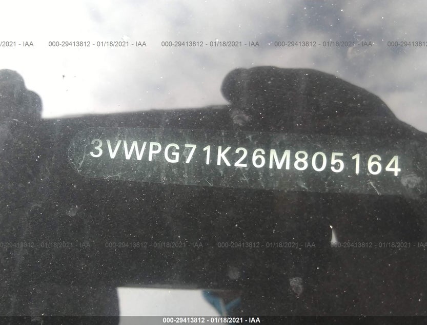 3VWPG71K26M805164