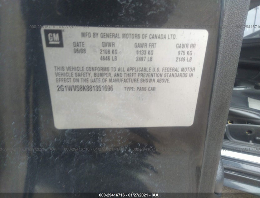 2G1WV58K881351696