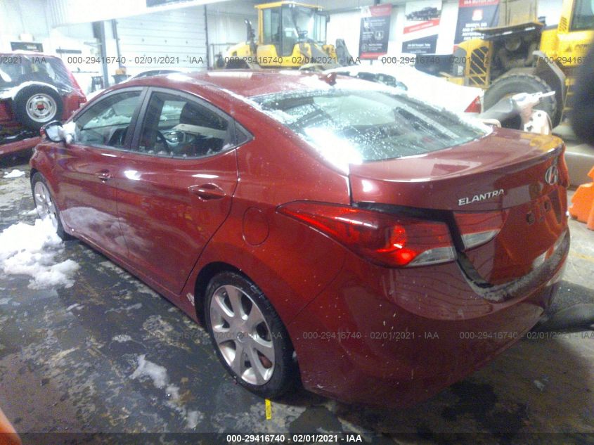 2011 Hyundai Elantra Limited (Ulsan Plant) VIN: KMHDH4AE9BU169758 Lot: 29416740