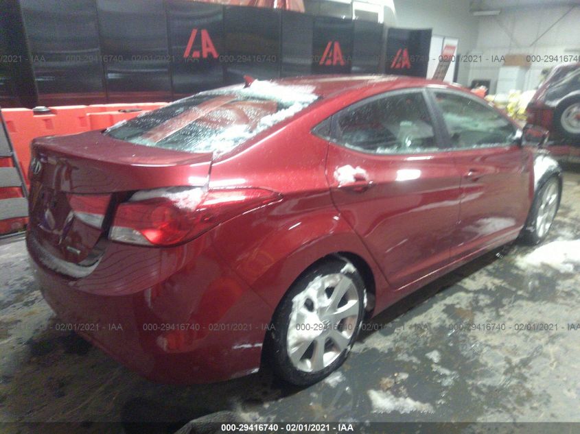 2011 Hyundai Elantra Limited (Ulsan Plant) VIN: KMHDH4AE9BU169758 Lot: 29416740