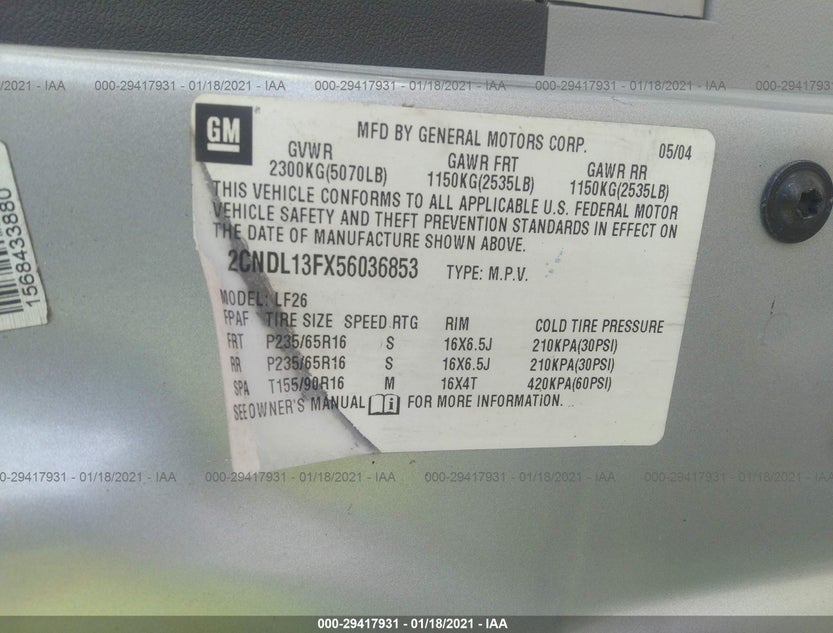 2CNDL13FX56036853