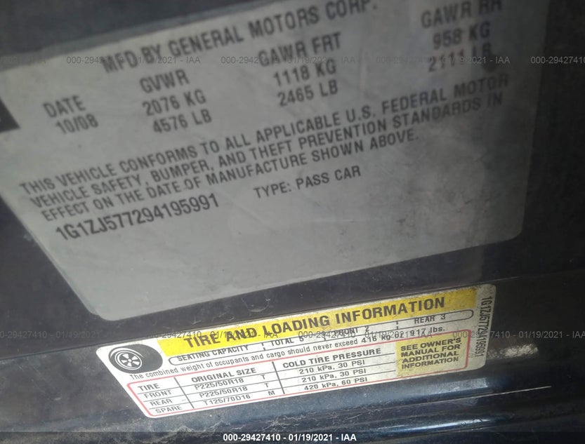 1G1ZJ577294195991