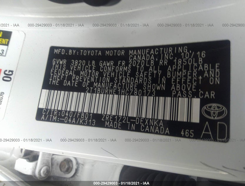 2T1BURHE1HC780173