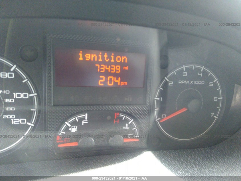 2019 Ram Promaster 2500 High Roof 136" Wb VIN: 3C6TRVCG6KE550622 Lot: 29432021