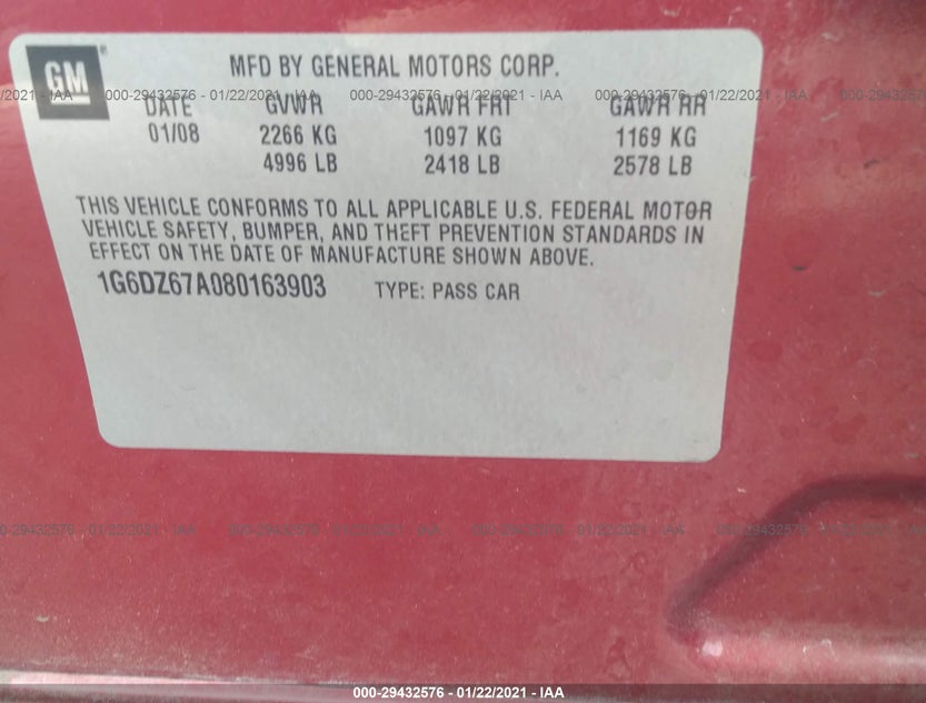 1G6DZ67A080163903