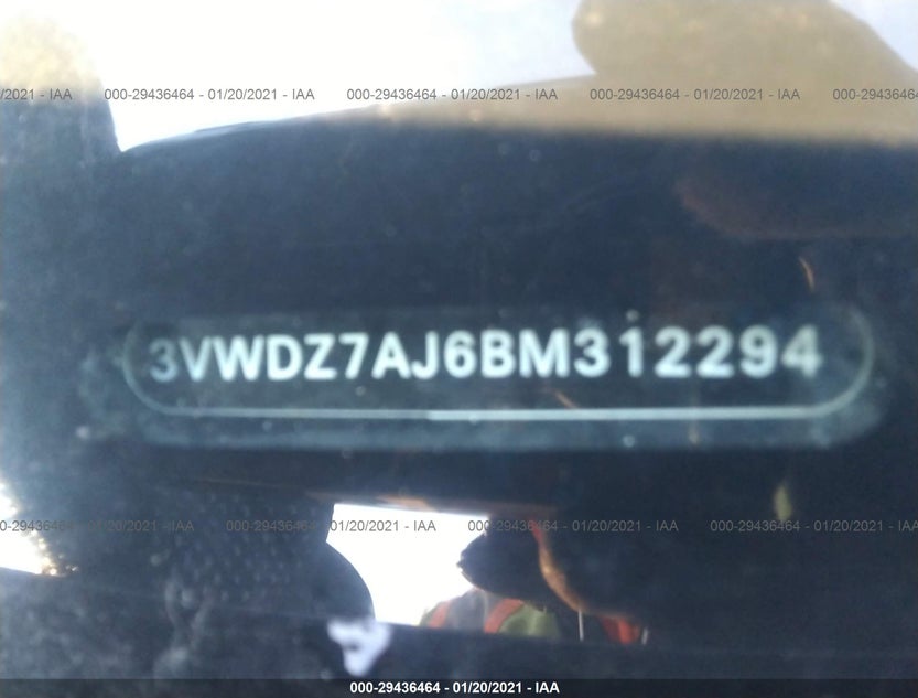 3VWDZ7AJ6BM312294