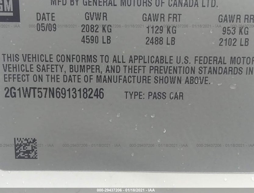 2G1WT57N691318246
