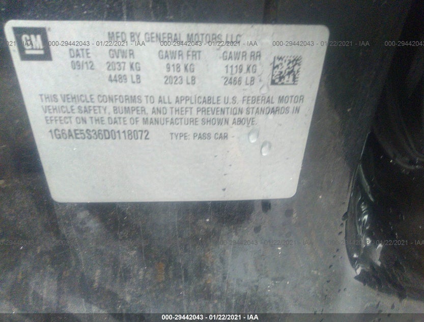 1G6AE5S36D0118072