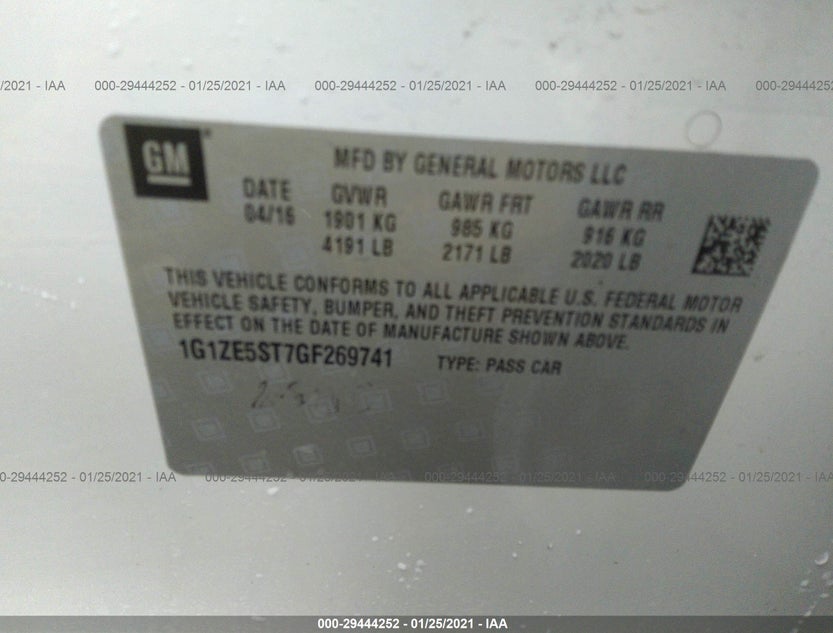 1G1ZE5ST7GF269741