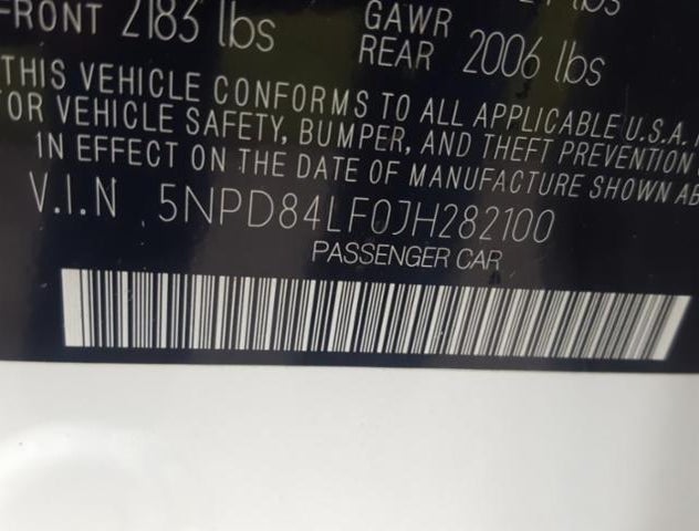 5NPD84LF0JH282100