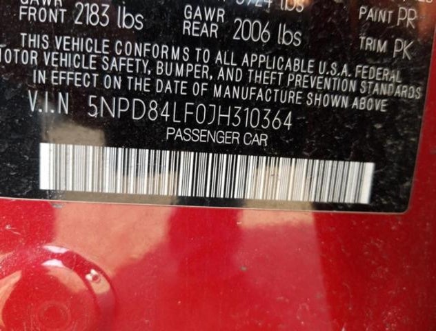 5NPD84LF0JH310364