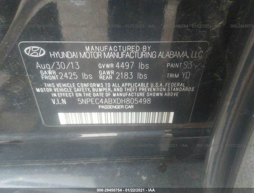 5NPEC4ABXDH805498