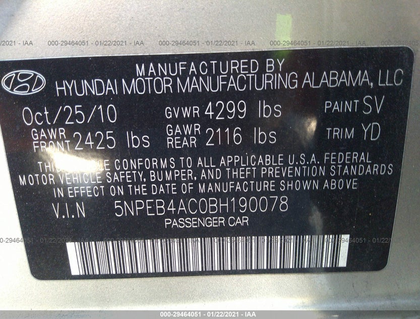 5NPEB4AC0BH190078