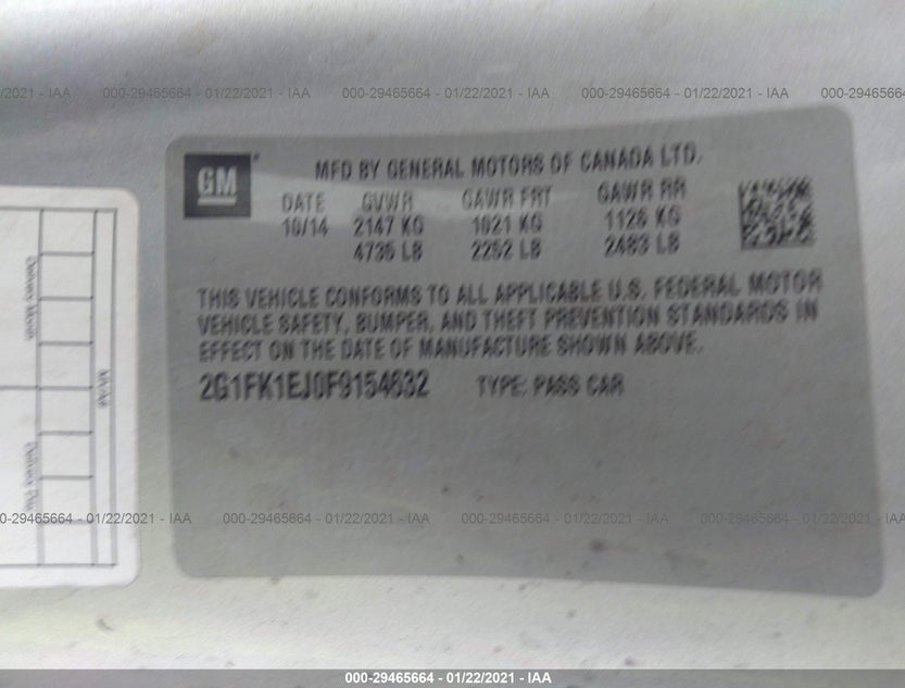 2G1FK1EJ0F9154632