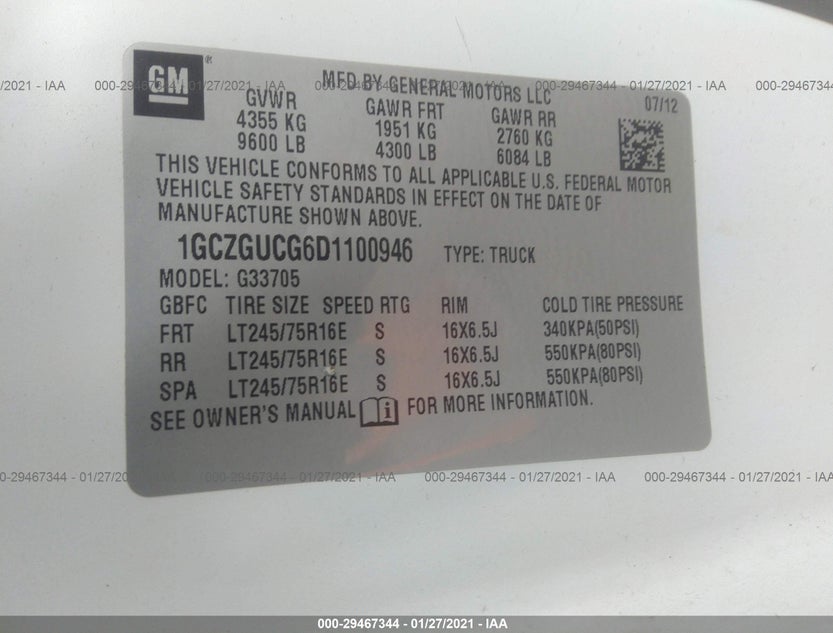 1GCZGUCG6D1100946
